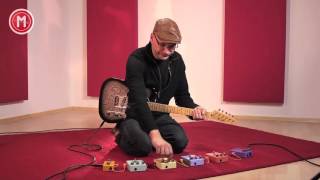 Video thumbnail for Duesenberg Effektpedale 2011 im Test by musikmachen.de