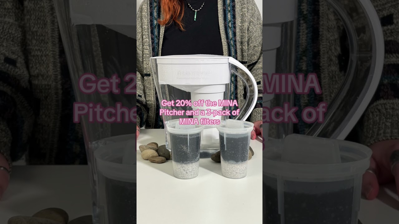 Spring Sale exclusive! 🤩🛍️💧 #santevia #spring #sale #deals #waterfilter #waterpitcher #hydration