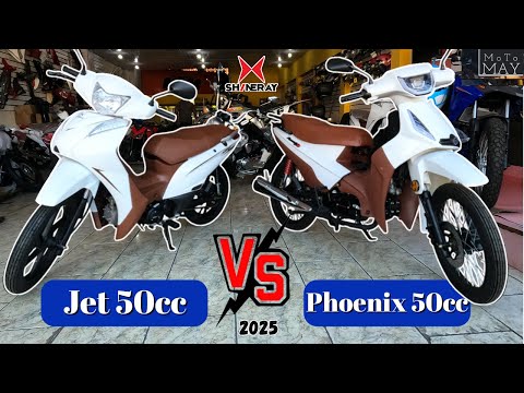 Shineray 👉Jet 50 vs Phoenix 50 Shineray Comparison | Which one is for you? Full review!