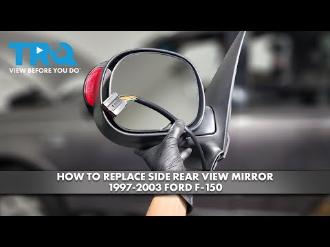 How to Replace Side Rear View Mirror 1997-2003 Ford F-150