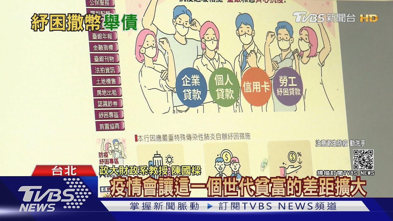 有片/紓困金需花刀口上!國債逼近6兆 台灣每人背債25.4萬