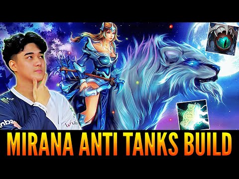 ABED Going For Unexpected MIRANA Pick For Mid | Easy Item Build To Counter The Tanks In Enemy Team
