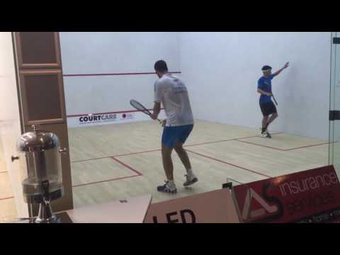 Squash - 2016 Evan Williams vs Simon Rösner game 2
