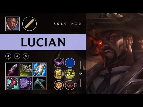 Lucian Mid vs Katarina - EUW Master Patch 25.23