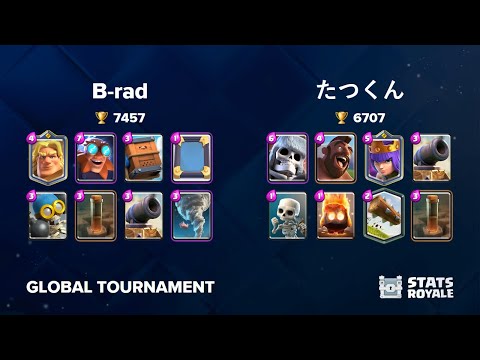 B-rad vs たつくん [GLOBAL TOURNAMENT]
