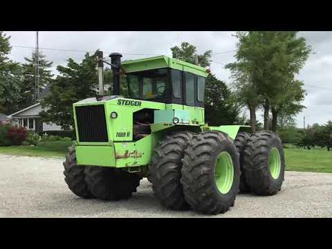 BigIron Auctions Steiger Turbo Tiger II ST-320 4WD Tractor 8-5-2020