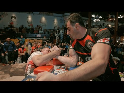 World Armwrestling Championship IFA Seniors & DIsableds Final Right Hand