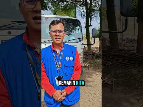 Distribusi penjualan Air Minum melalui mobil tangki di perumahan Accola Park