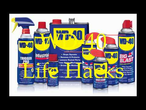 Top 40 Uses for WD 40 Life Hacks