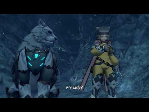 Xenoblade Chronicles 2 Cutscene 122 - Nia Struggles, Rex Presses On - JAPANESE