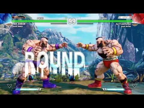 SFV Netplay 404_ERROR Vs he11okittyfan