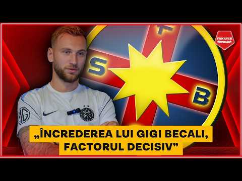Denis Dragus, PRIMUL INTERVIU dupa TRANSFERUL la FCSB: „CEA MAI IMPORTANTA ECHIPA DIN ROMANIA”