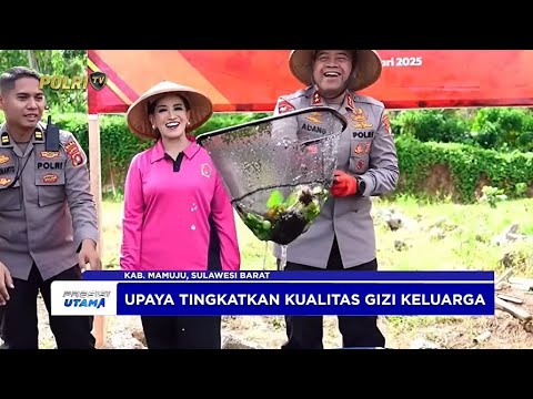 P2L BHAYANGKARI POLDA SULAWESI BARAT DORONG KETAHANAN PANGAN &amp; GIZI