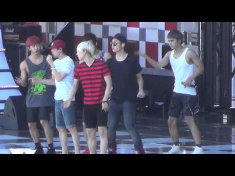 20130814 BEAST Fiction Rehearsal @ DMZ K-ROCK In Harmony