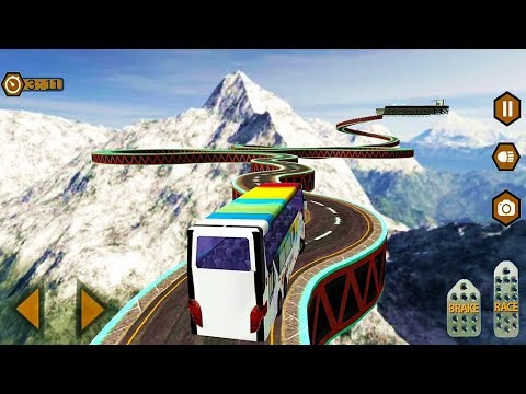 Heavy Mountain Bus Driving Games 2019 | Most Dangerous And Impossible Tracks Bus Android GamePlay