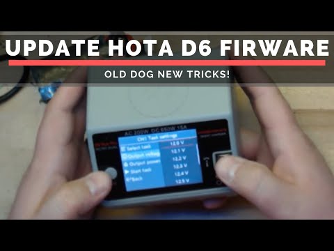 Hota D6 Duo Pro Firmware aktualisieren! Alter Hund, neue Tricks!