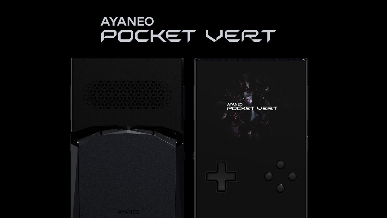 AYANEO Pocket VERT：the ultimate creation for retro handheld enthusiasts, coming soon - YouTube