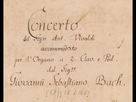 Bach live: Rainer Noll: Concerto a-moll BWV 593 (Vivaldi) - Steinmeyer-Orgel (1973) Bierstadt 1974