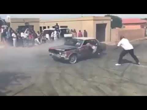 Crazy Drift Show With BMW by african man