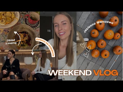 VLOG: Pytanie na Śniadanie / jesienne posiłki / terapia