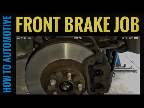 How to Replace Front Brake Pads and Turn Rotors on a 2005 Subaru Outback
