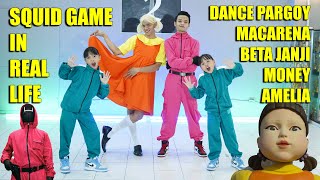 Download lagu FILM SQUID GAME DIGABUNGIN DANCE TIKTOK - PARGOY MACARENA AMELIA BETA JANJI MONEY MAMA MANTU mp3
