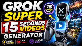 Imagine Grok Super 15 Seconds AI Video Generator | Create Viral AI Videos in Seconds
