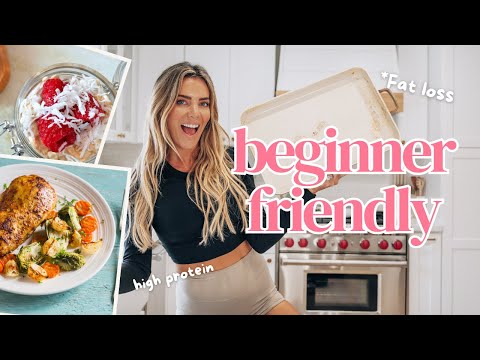 the EASIEST meal prep for fat loss (beginner friendly full week of food)