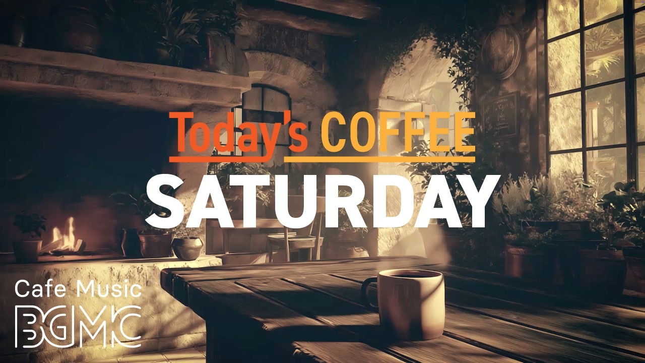 No Plans, Just Coffee 🌿 Lush Garden Cafe Jazz & Soft Bossa Nova for a Slow Saturday
