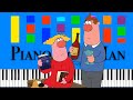 Bob And Margaret Theme Song Slow EASY Medium 4K Piano Tutorial