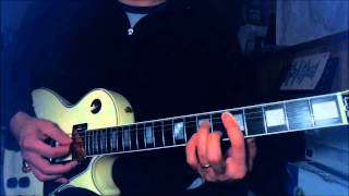 Red Dragon Cartel - Deceived - intro guitar lesson - Jake E Lee