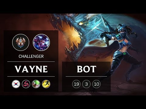 Vayne ADC vs Sivir - KR Challenger Patch 9.1