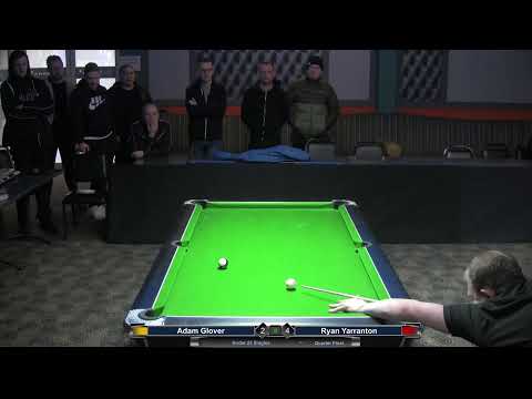 2020 Under 23 Singles - Quarter Finals - Adam Glover v Ryan Yarranton