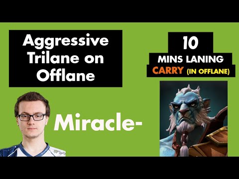 Nigma Miracle- Phantom Lancer vs. RNG | Aggressive Trilane on Offlane 7.23 | Dota 2 Laning | #WePlay
