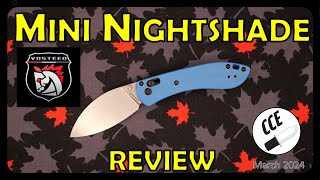 Full Review of the Vosteed Mini Nightshade - With Some SHADE Throwing at the End.