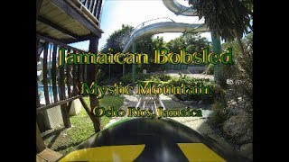 preview picture of video 'Jamaican Bobsled at Mystic Mountain - Ocho Rios, Jamaica'