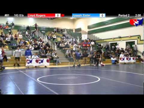 Sunkist Freestyle 74kg - Lloyd Rogers vs. Joseph Yoder