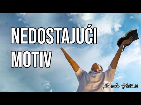 Nedostajući motiv, Zdravko Vučinić