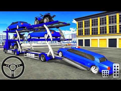 Us Police Limo Car Transporter Game | Police Car Game – Android Gameplay