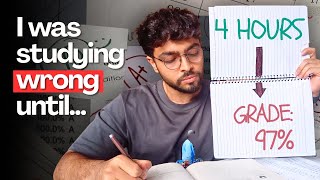 I Got Straight A*s Overnight. If You Want to Stop Studying Like an Idiot, Watch This.