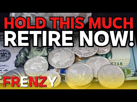 The price of silver is expected to soar to above $2000  Hold this much silver for retirement