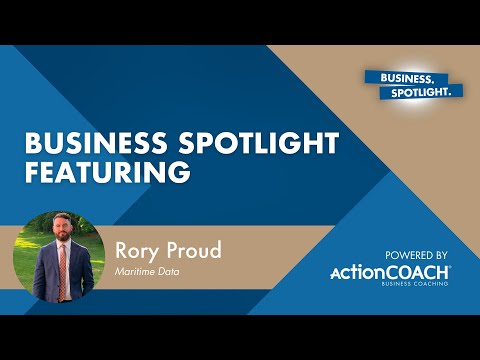 HOW I STARTED MY MARITIME DATA BUSINESS | Advice with Rory Proud | The Business Spotlight Series