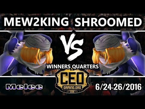CEO 2016 - Shroomed (Sheik) Vs. Mew2King (Sheik) - Winners Quarters - SSBM
