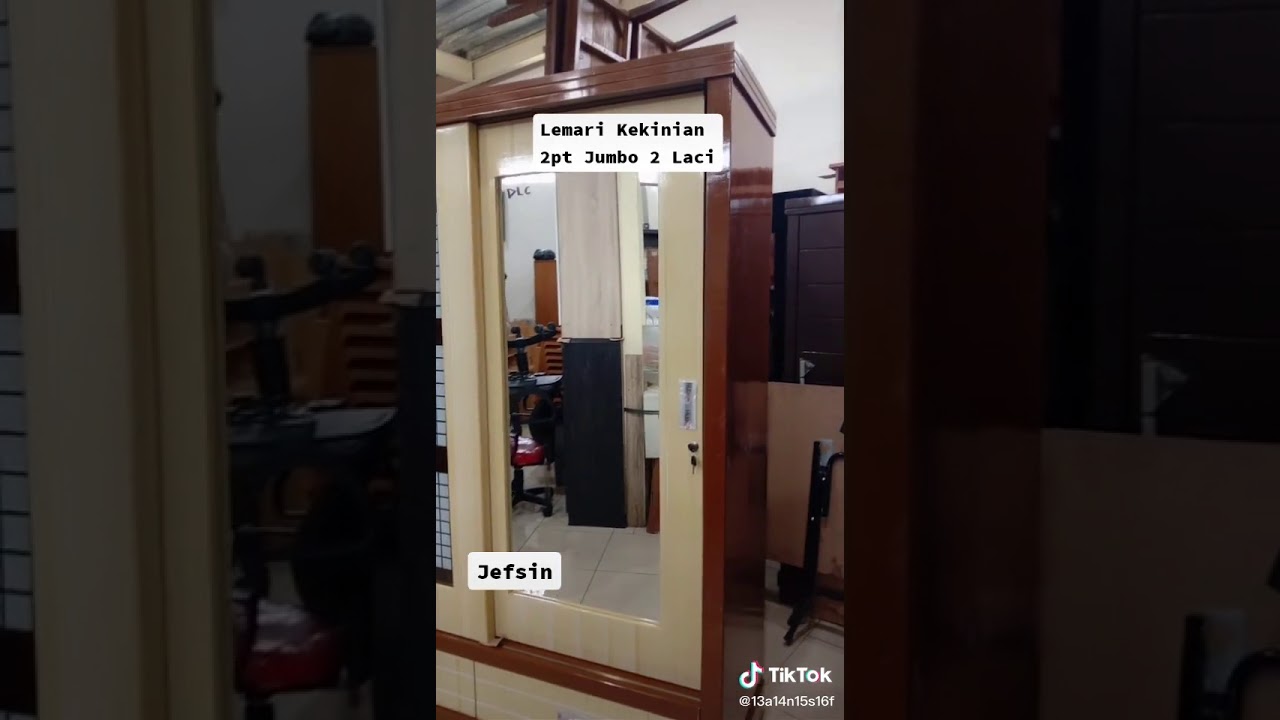 Lemari Pakaian 2 Pintu Sliding JUMBO