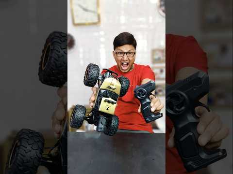 RC Rock Crawler Smoke Car Unboxing and Test #rccar #rctoys #remotecontrolcar