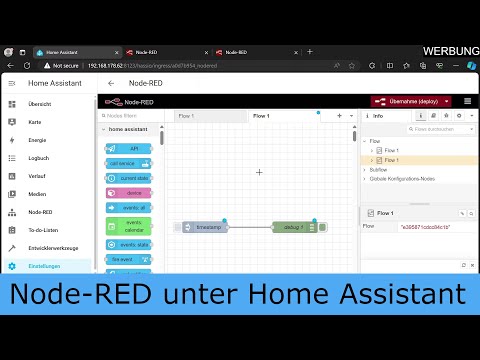 Node-RED unter Home Assistant ausführen! 🤩 | ElektrikTrick