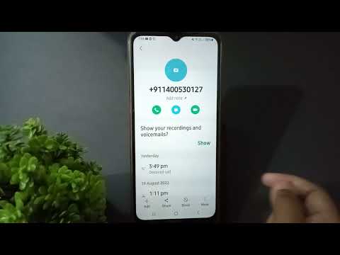 How to block number samsung galaxy m13
