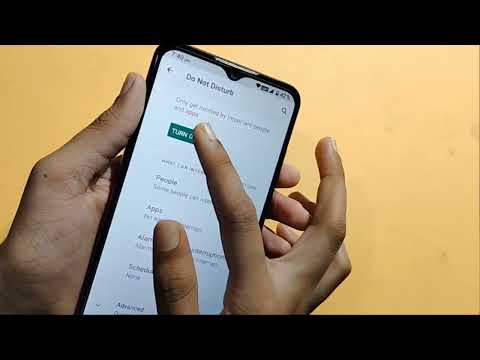 Lava x2 do not disturb setting | how to off do not disturb | disable do not disturb