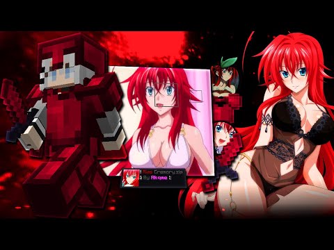 xThonyG - Rias Gremory 16x - MINECRAFT BEDWARS PVP TEXTURE PACK (Anime texture pack) | Hypixel Bedwars