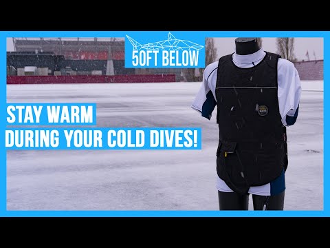 Santi Heated Vest Review | Electric Powered Heating Underwater!